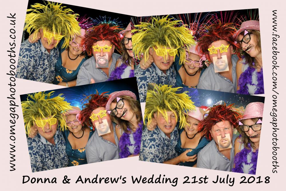 Donna & Andrew's Wedding | View more photos from the event at gallery.omegaphotobooths.co.uk/u/Omega-Photobooths/Donna-Andrews-Wedding